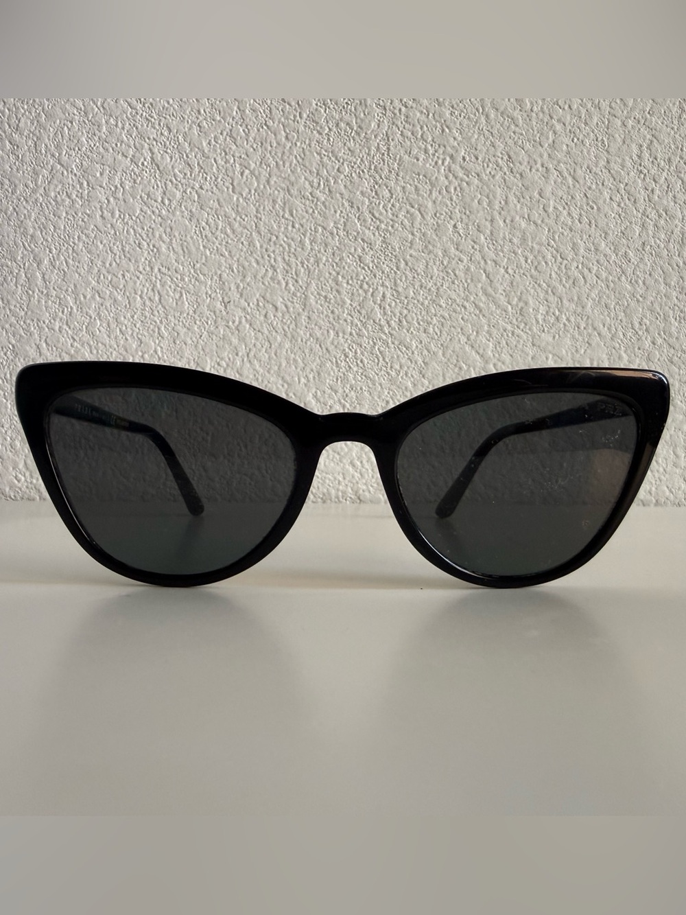 Prada Black Cat-Eye Women's Sunglasses